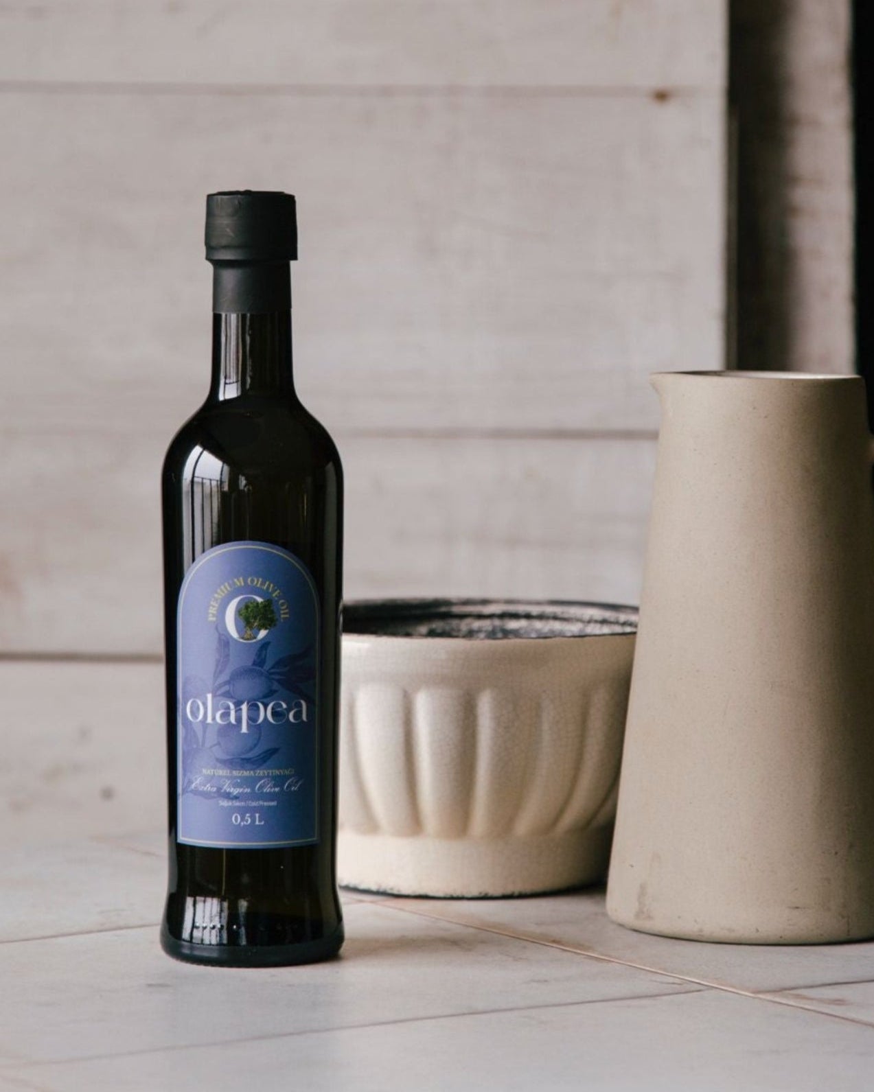 Olapea Ayvalık (Edremit) Erken Hasat Soğuk Sıkım Zeytinyağı (500ml).